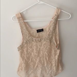 ASTR Lace Crop